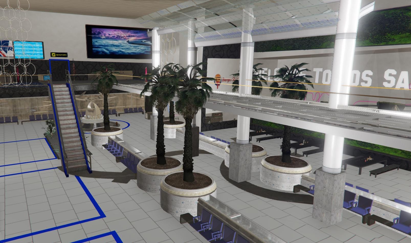 Ls Airport Interior | MLO / MAP | Fivem GTAV | Optimized | Drag and Drop Files | Best Quality |
