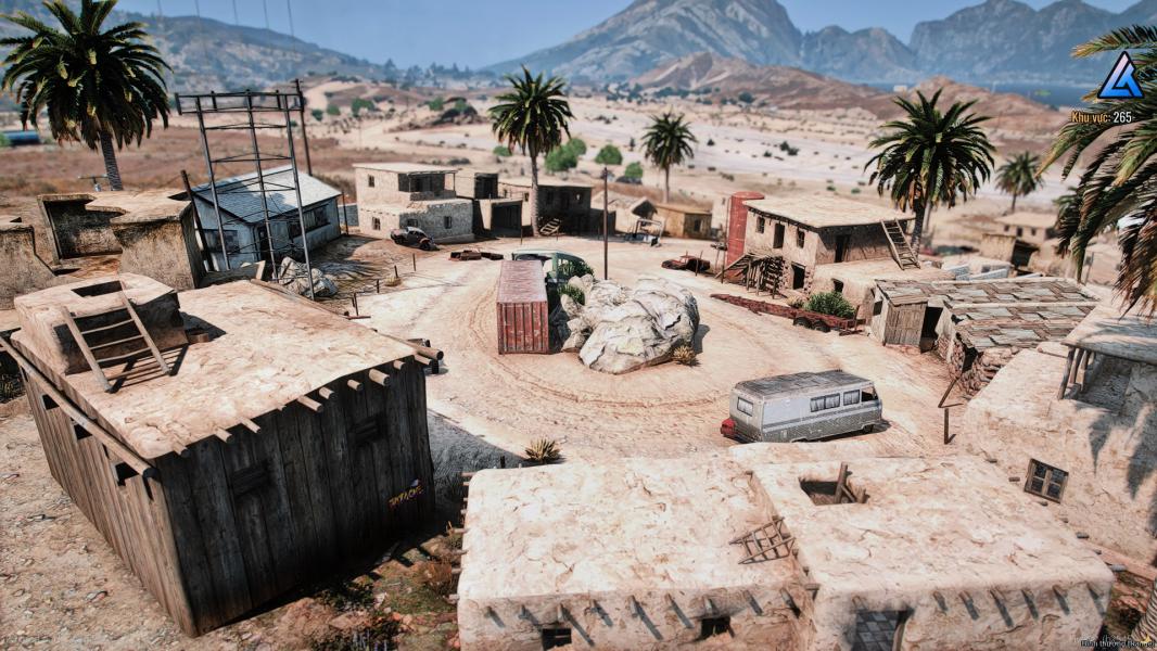 Desert Civilization | MLO / MAP | Fivem GTAV | Optimized | Drag and Drop Files | Best Quality |
