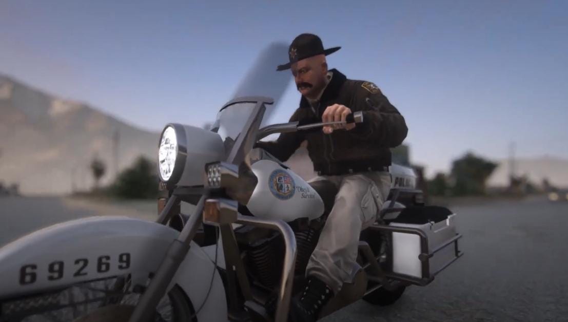 Billy "The Fat Cop" | PED | Fivem GTAV | Optimized | Drag and Drop Files | Best Quality |