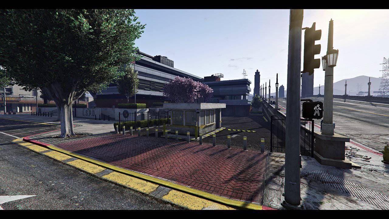 Mission Row Police Station | MLO / MAP | Fivem GTAV | Optimized | Drag and Drop Files | Best Quality |