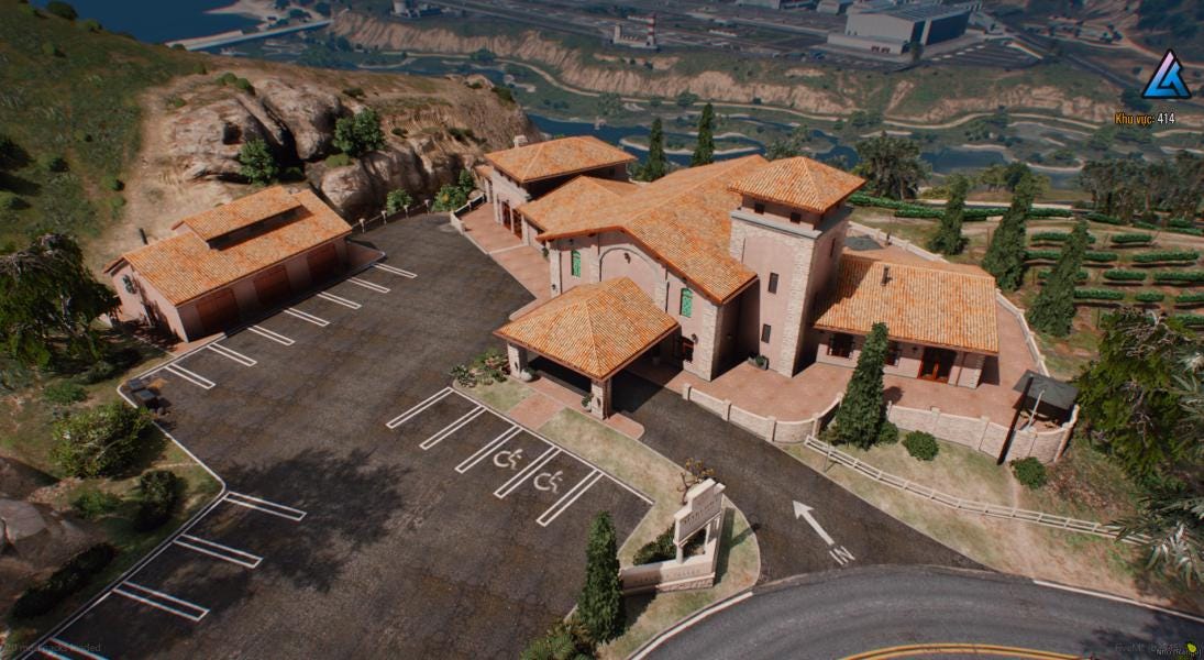 Vineyard Mansion | MLO / MAP | Fivem GTAV | Optimized | Drag and Drop Files | Best Quality |