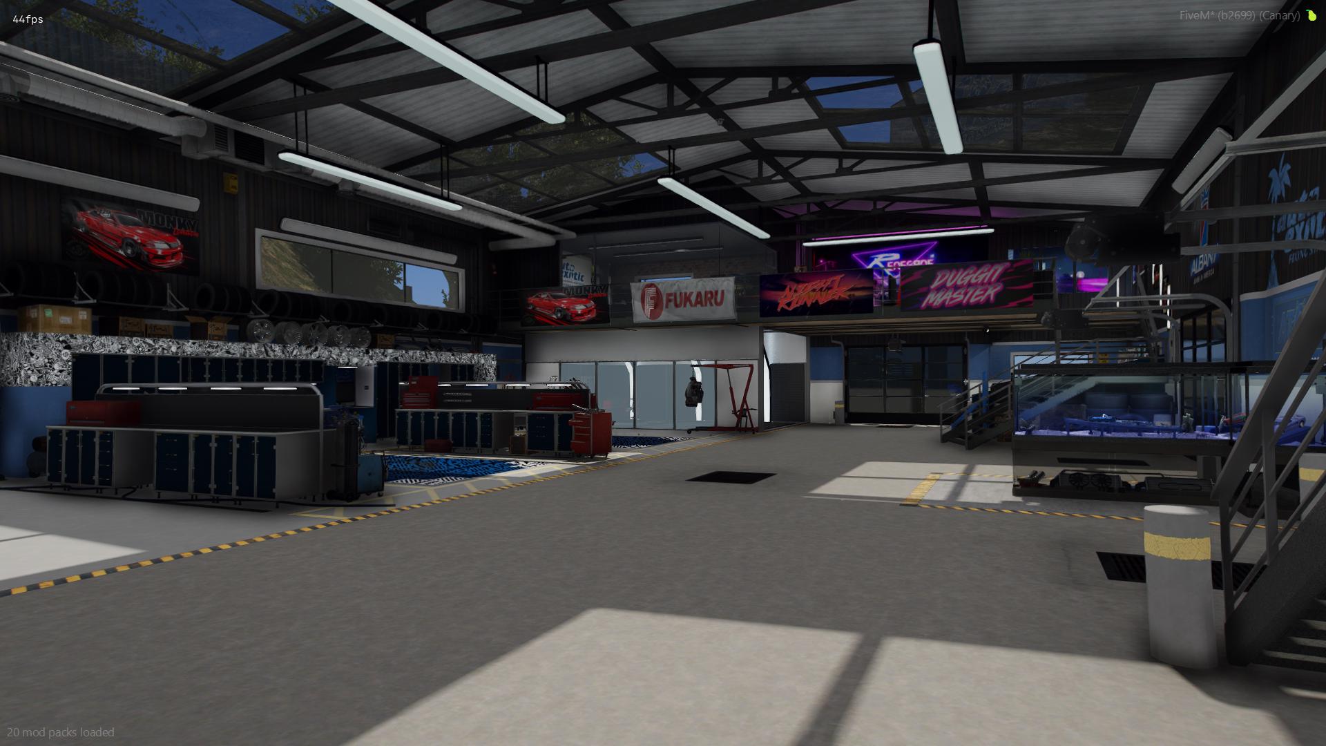 AutoExotic Mechanic | MLO / MAP | Fivem GTAV | Optimized | Drag and Drop Files | Best Quality |