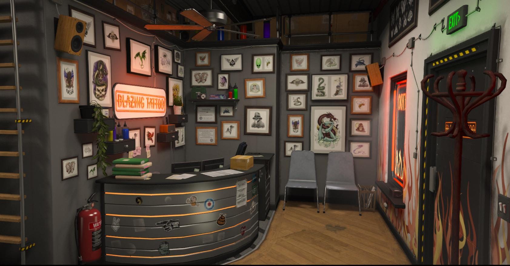 Tattoo Shops | MLO / MAP | Fivem GTAV | Optimized | Drag and Drop Files | Best Quality |