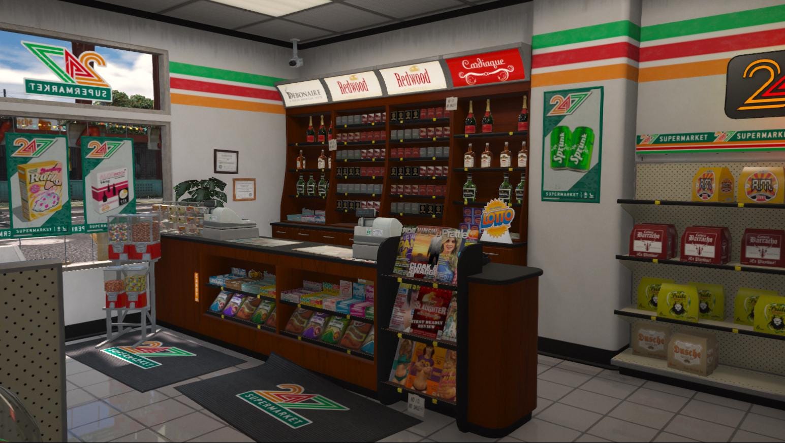 24-7 Stores Renewed | MLO / MAP | Fivem GTAV | Optimized | Drag and Drop Files | Best Quality |