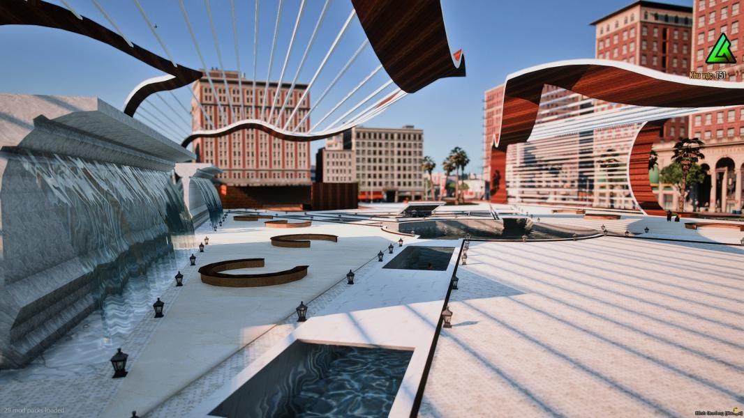 Future Legion Square | MLO / MAP | Fivem GTAV | Optimized | Drag and Drop Files | Best Quality |