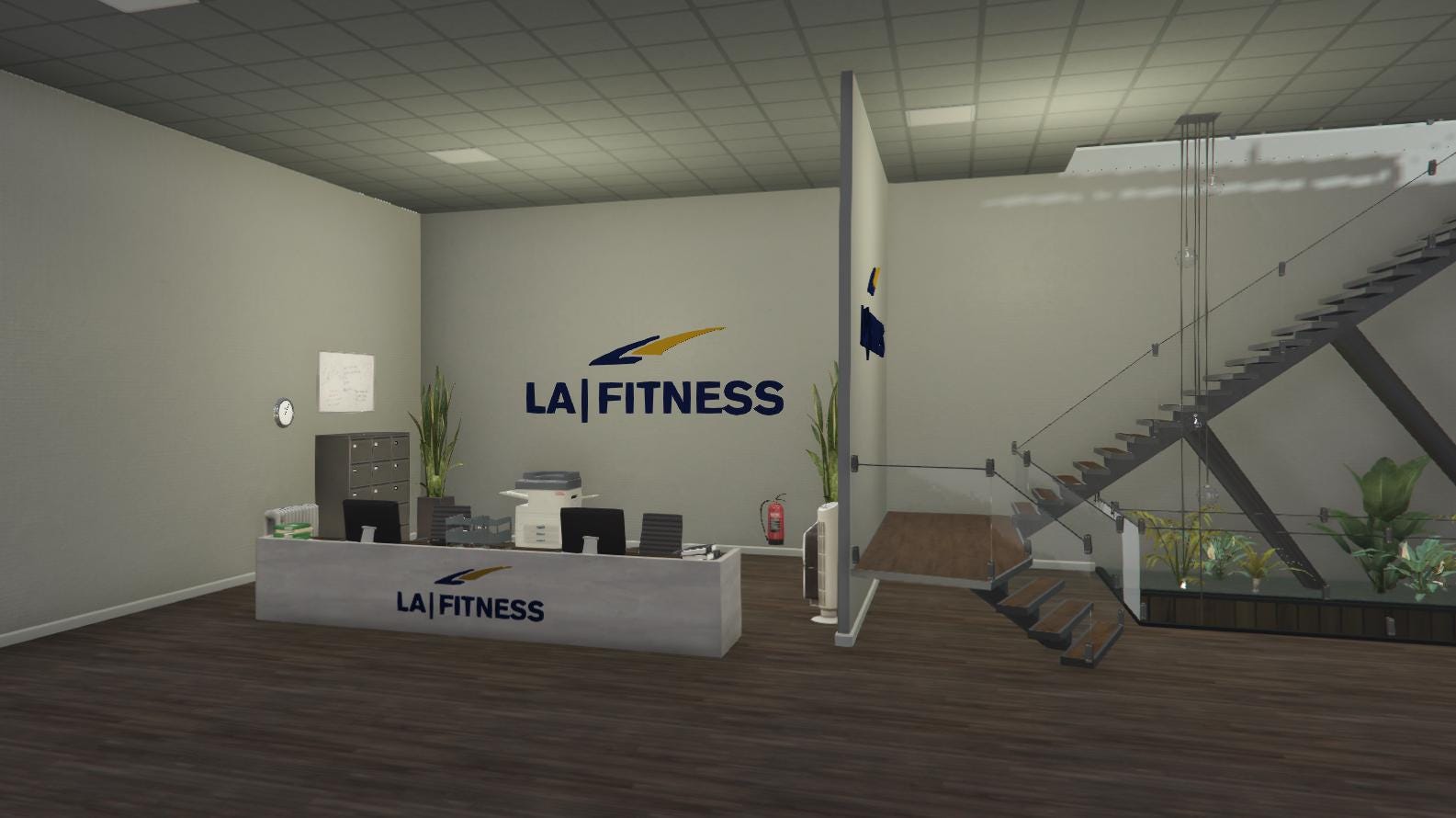 L.A Fitness Gym | MLO / MAP | Fivem GTAV | Optimized | Drag and Drop Files | Best Quality |