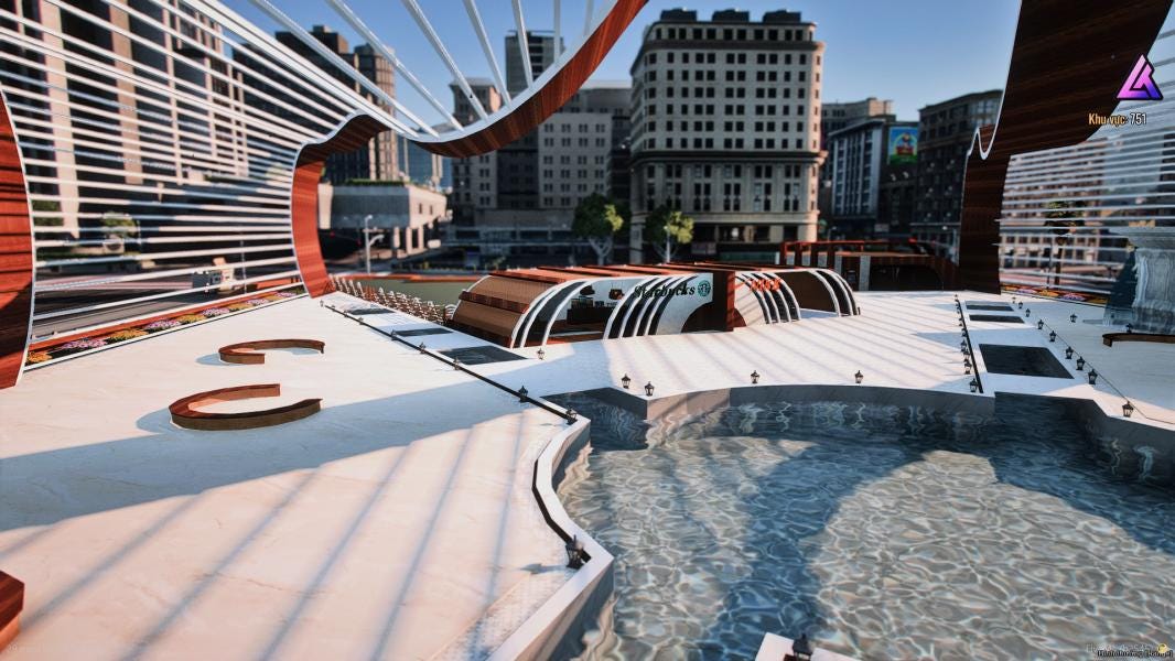 Future Legion Square | MLO / MAP | Fivem GTAV | Optimized | Drag and Drop Files | Best Quality |
