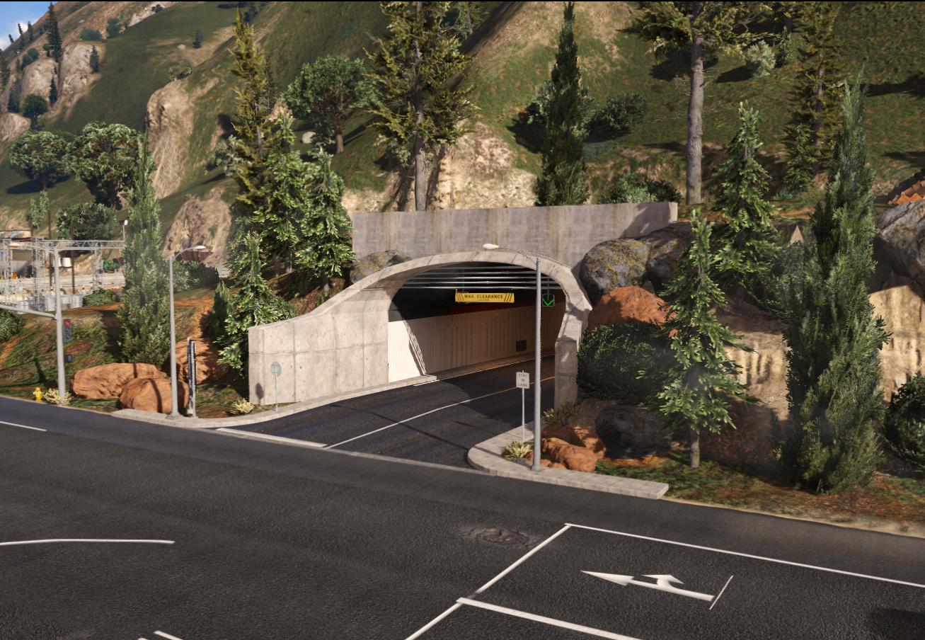 All Tunnels Pack | MLO / MAP | Fivem GTAV | Optimized | Drag and Drop Files | Best Quality |