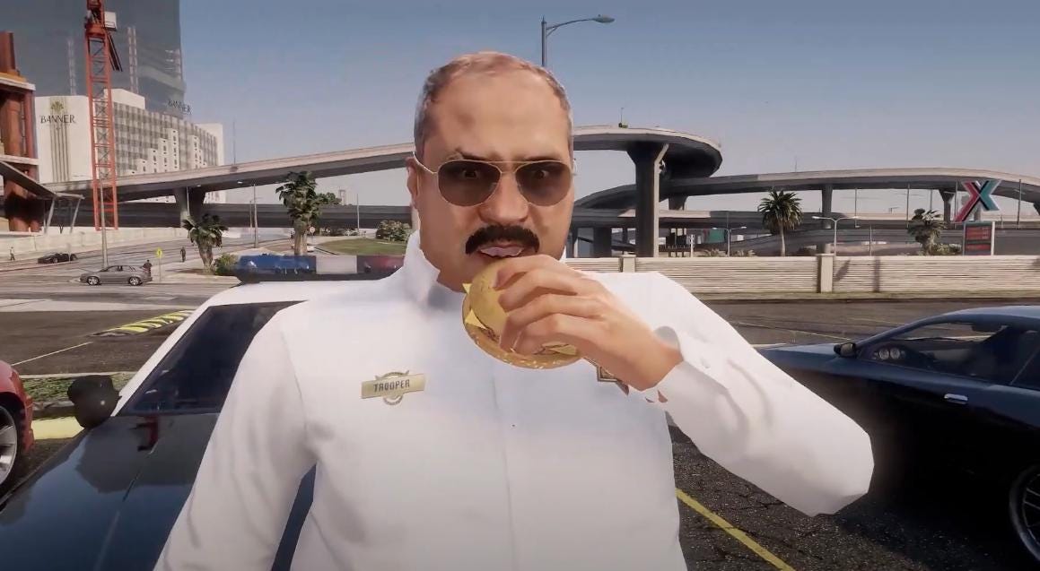 Barry "The Fat Police" | PED | Fivem GTAV | Optimized | Drag and Drop Files | Best Quality |