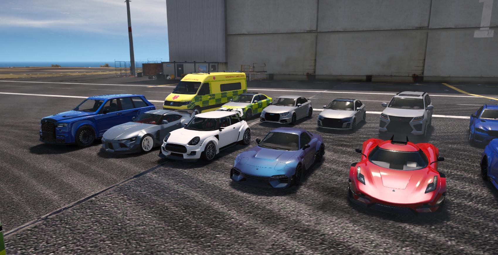 Lore-Friendly Car Pack | Pack / 124 Cars | Fivem GTAV | Optimized | Drag and Drop Files | Best Quality |