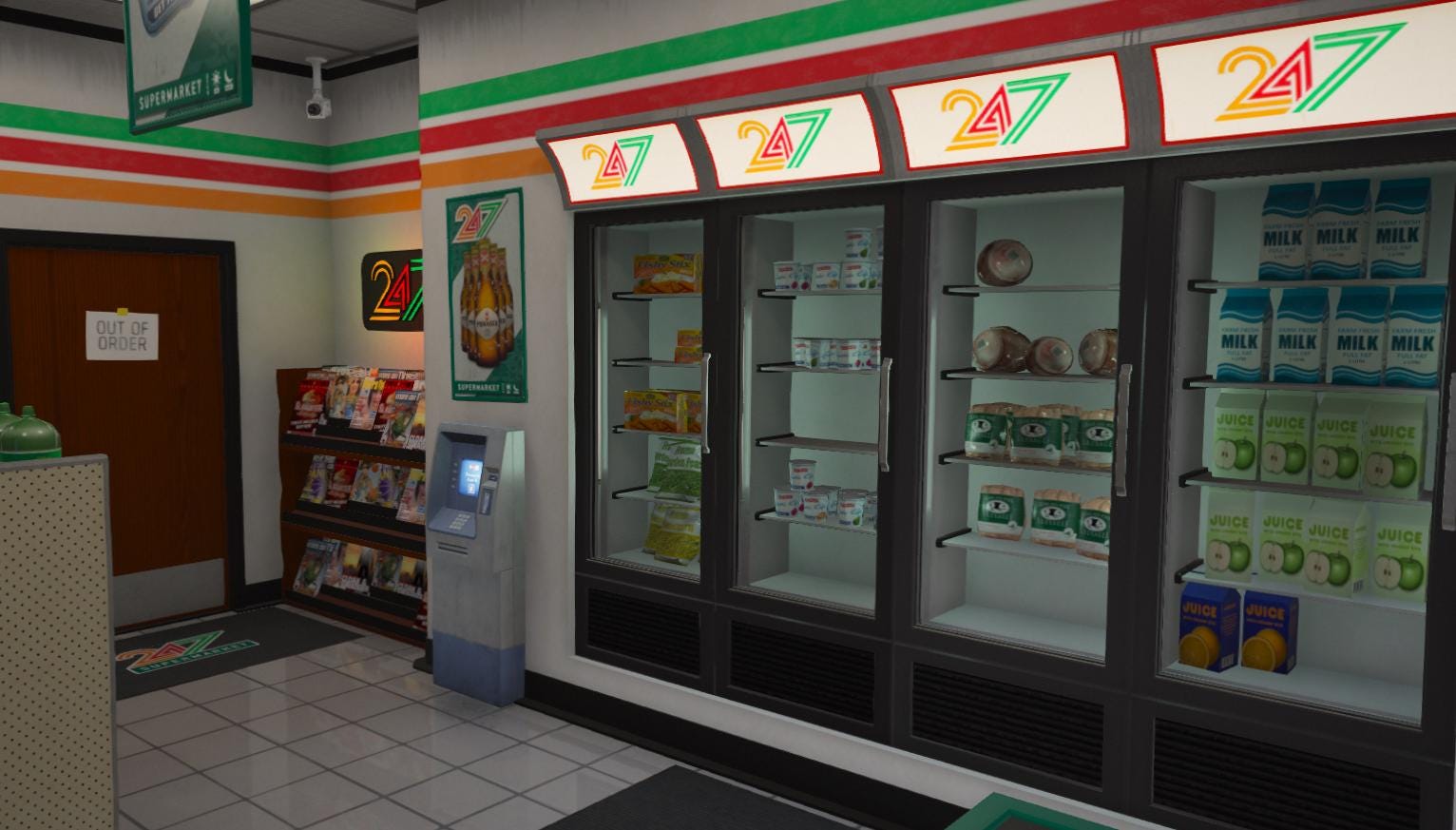 24-7 Stores Renewed | MLO / MAP | Fivem GTAV | Optimized | Drag and Drop Files | Best Quality |