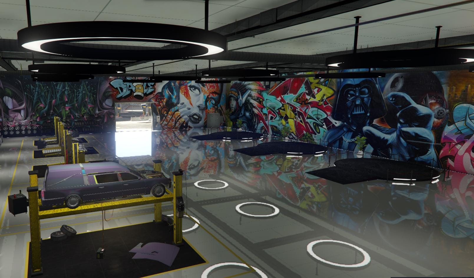 Graffiti Mechanic | MLO / MAP | Fivem GTAV | Optimized | Drag and Drop Files | Best Quality |