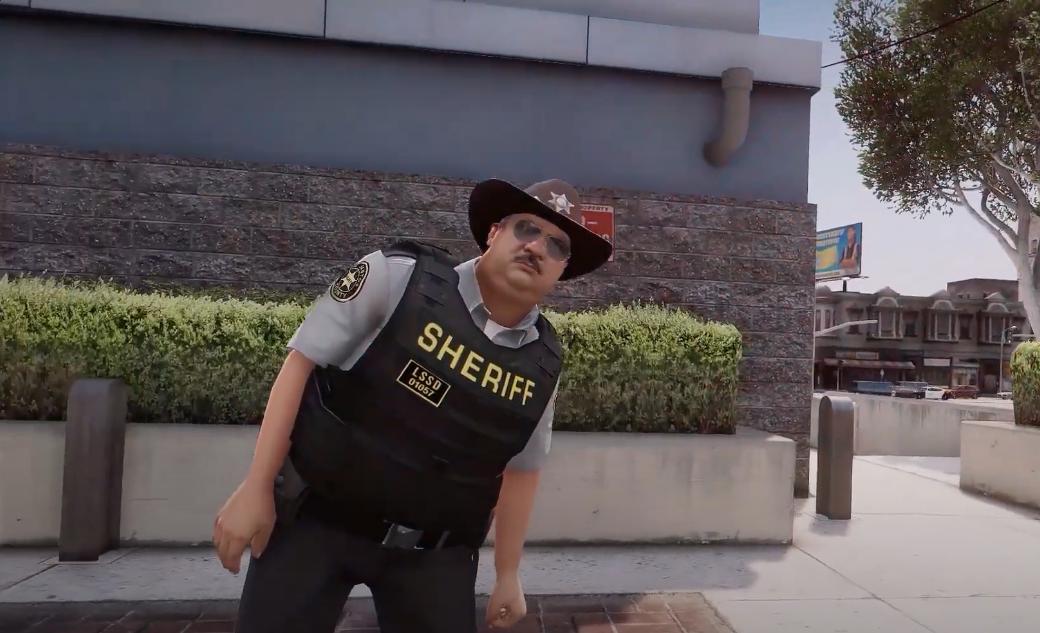 Barry "The Fat Police" | PED | Fivem GTAV | Optimized | Drag and Drop Files | Best Quality |