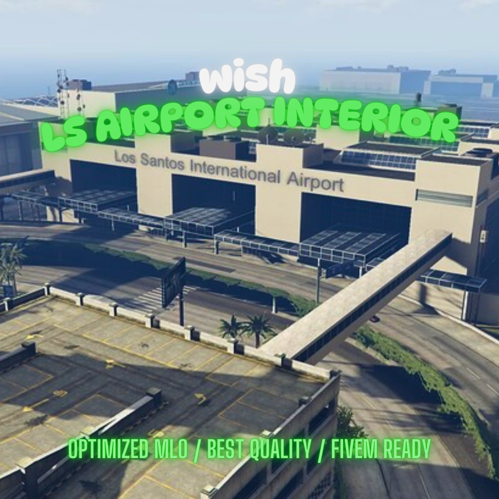 Ls Airport Interior | MLO / MAP | Fivem GTAV | Optimized | Drag and Drop Files | Best Quality |