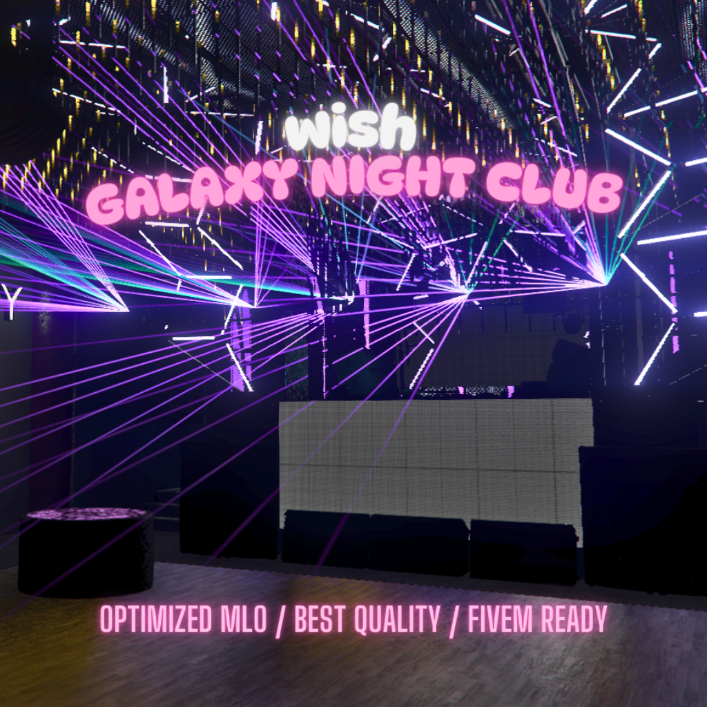 Galaxy Nightclub | MLO / MAP | Fivem GTAV | Optimized | Drag and Drop Files | Best Quality |