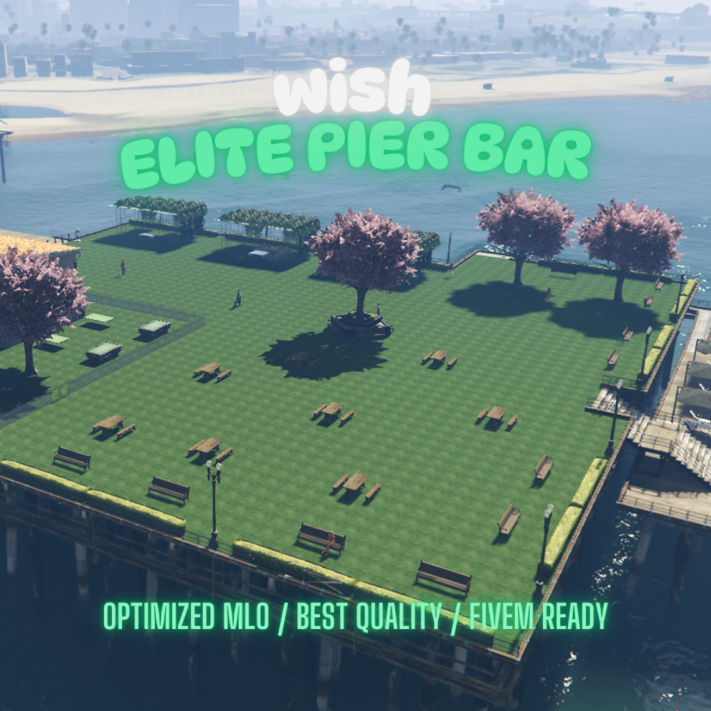 Elite Pier Bar | MLO / MAP | Fivem GTAV | Optimized | Drag and Drop Files | Best Quality |