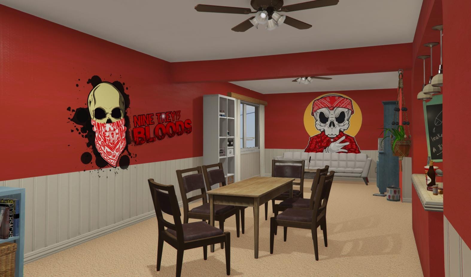 Bloods Apartment | MLO / MAP | Fivem GTAV | Optimized | Drag and Drop Files | Best Quality |