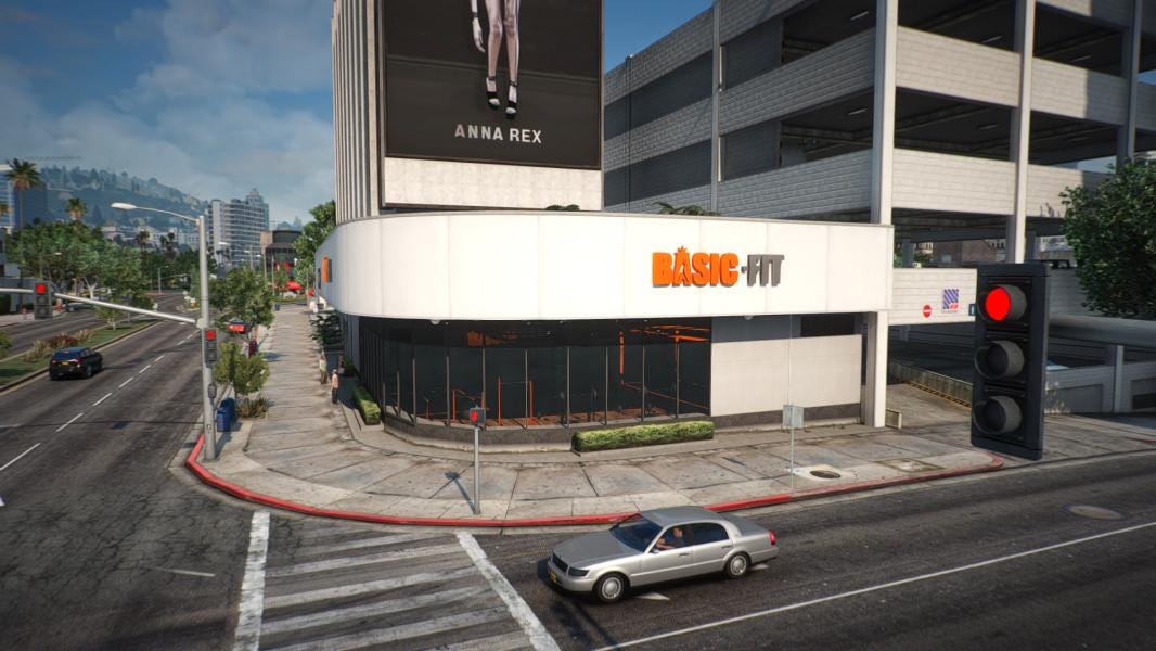 Basic Fit Gym | MLO / MAP | Fivem GTAV | Optimized | Drag and Drop Files | Best Quality |