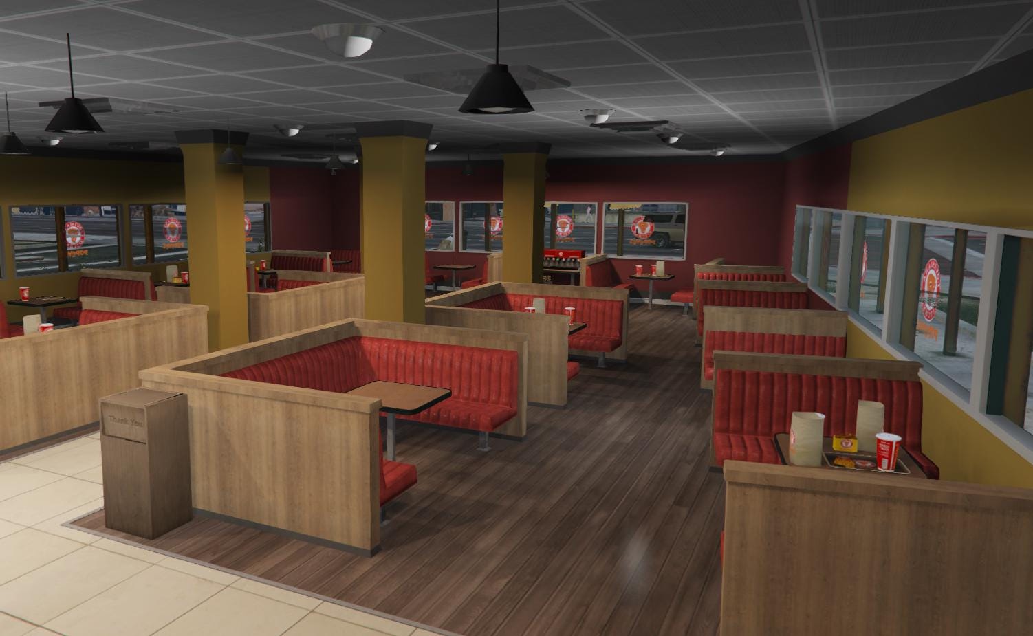 Popeye's Restaurant | MLO / MAP | Fivem GTAV | Optimized | Drag and Drop Files | Best Quality |