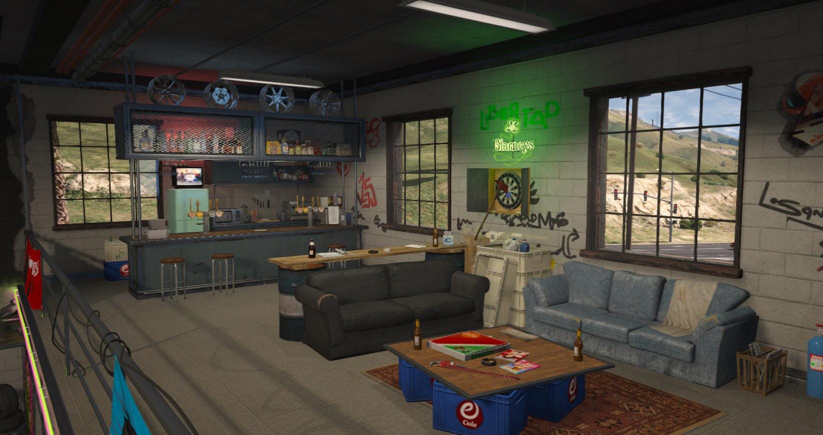 Mirror Park Autoshop | MLO / MAP | Fivem GTAV | Optimized | Drag and Drop Files | Best Quality |