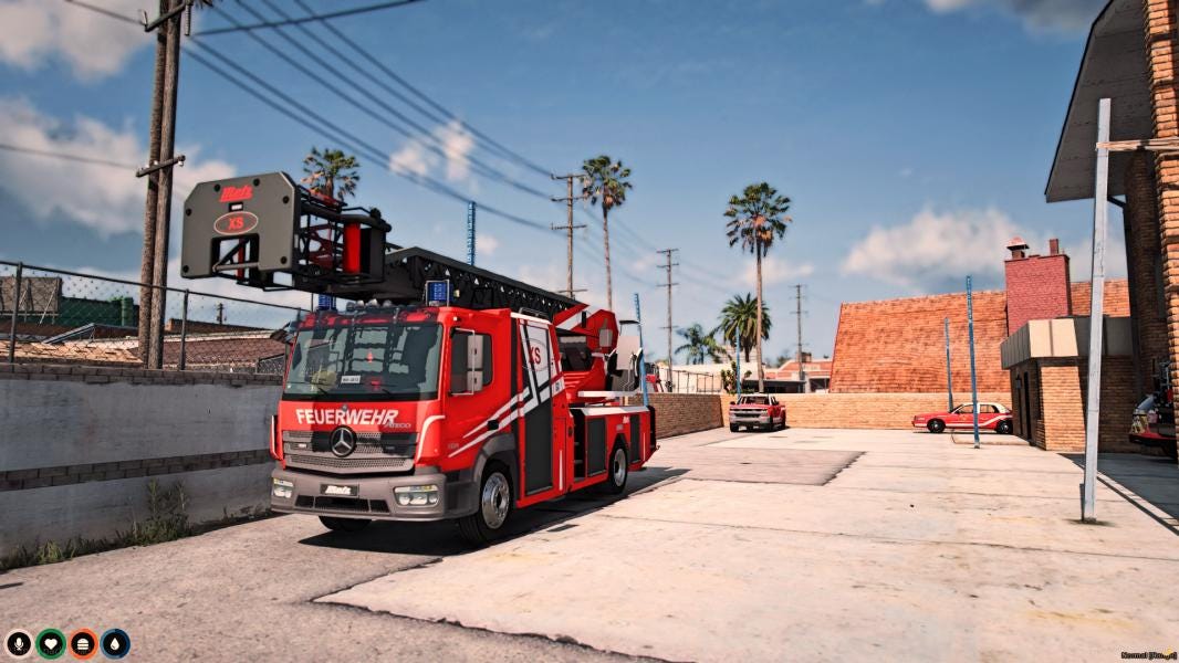 Davis Road Fire Department | MLO / MAP | Fivem GTAV | Optimized | Drag and Drop Files | Best Quality |