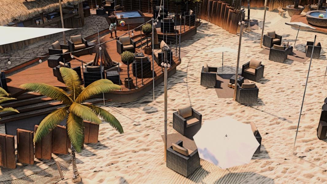 Tiki Bar Beach Club | MLO / MAP | Fivem GTAV | Optimized | Drag and Drop Files | Best Quality |