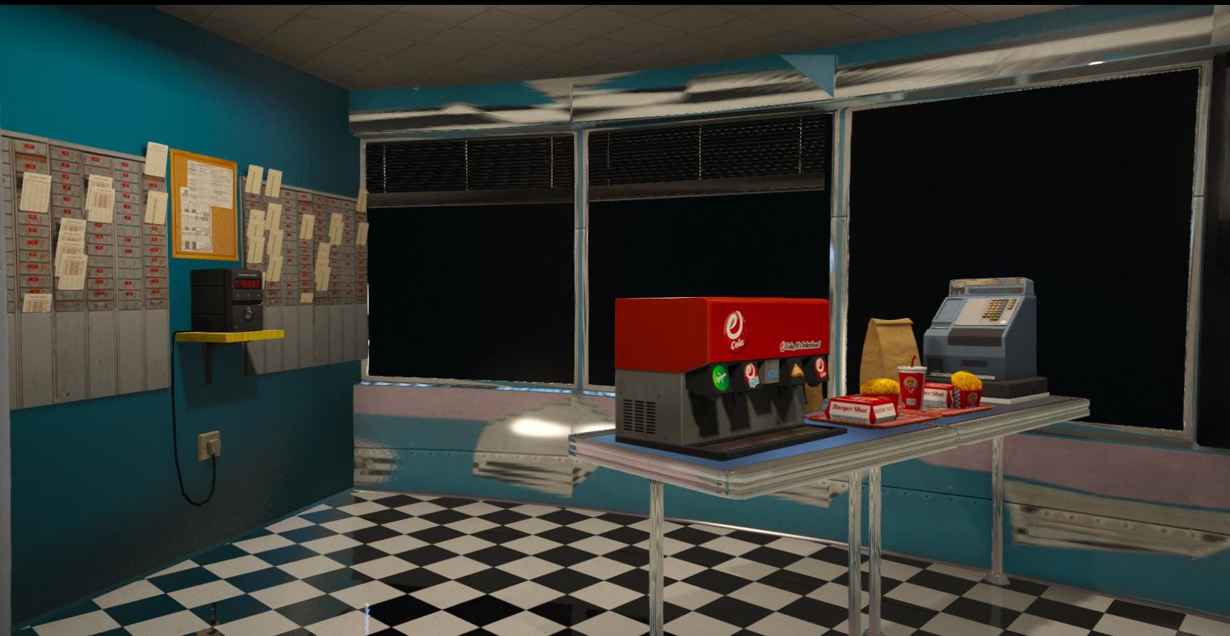 Auto-BurgerShot | MLO / MAP | Fivem GTAV | Optimized | Drag and Drop Files | Best Quality |