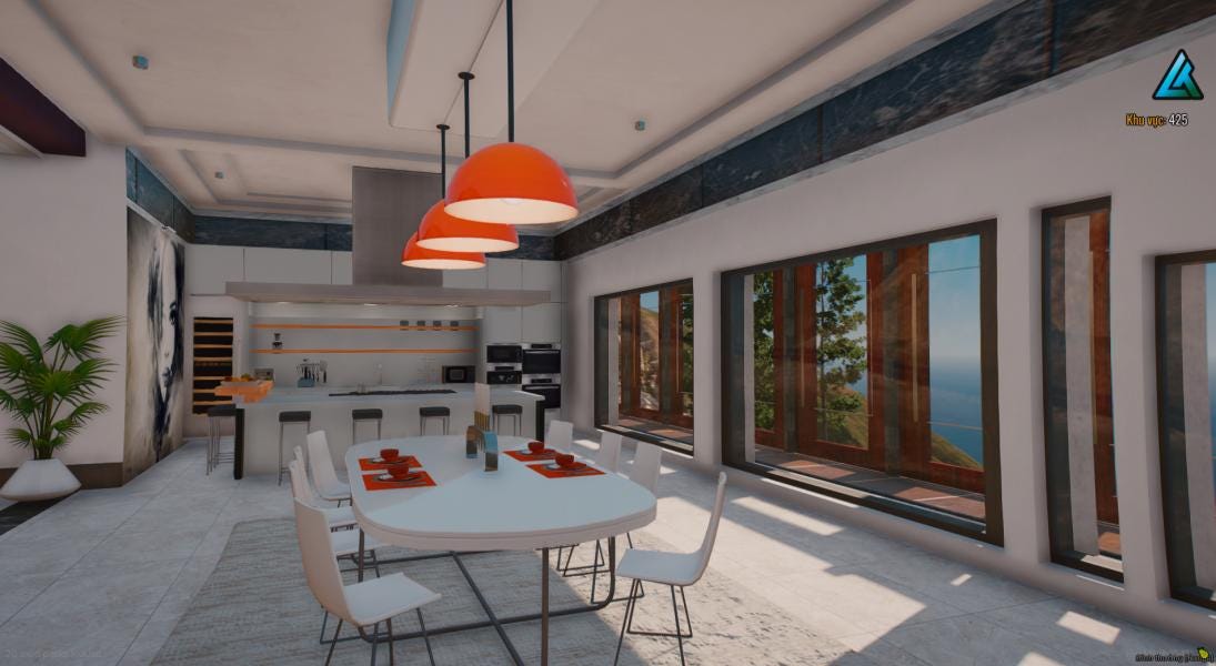 Modern House Mafia | MLO / MAP | Fivem GTAV | Optimized | Drag and Drop Files | Best Quality |