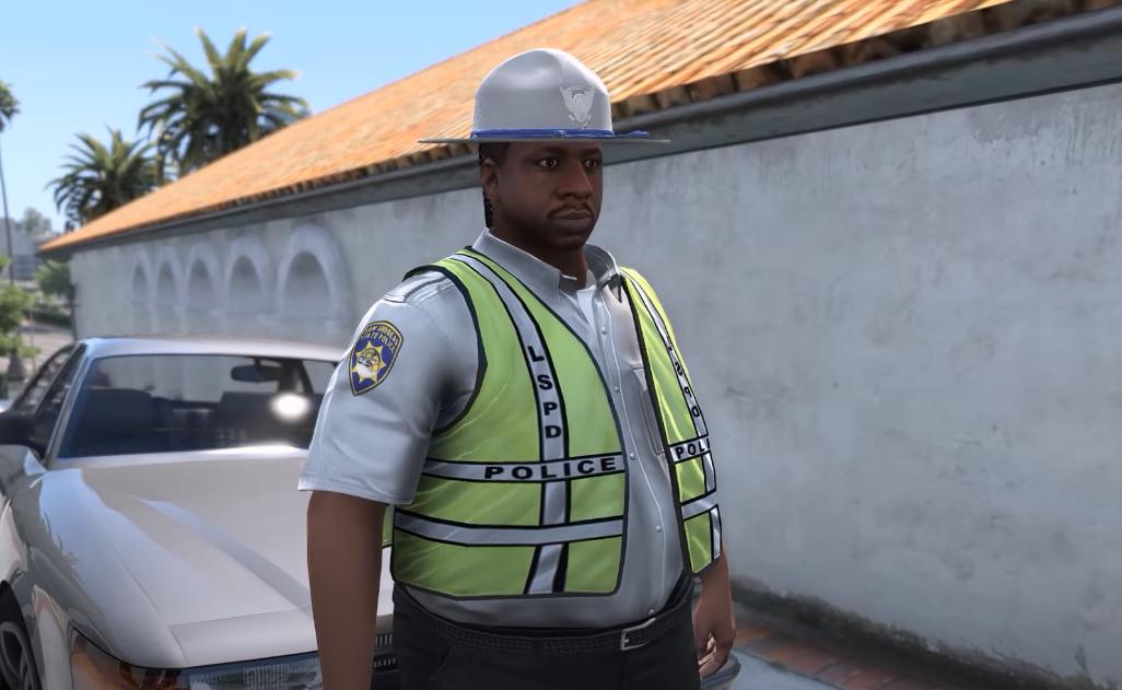 Roscoe Fat Police | PED | Fivem GTAV | Optimized | Drag and Drop Files | Best Quality |