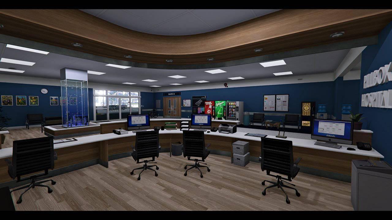 Pillbox Hospital | MLO / MAP | Fivem GTAV | Optimized | Drag and Drop Files | Best Quality |