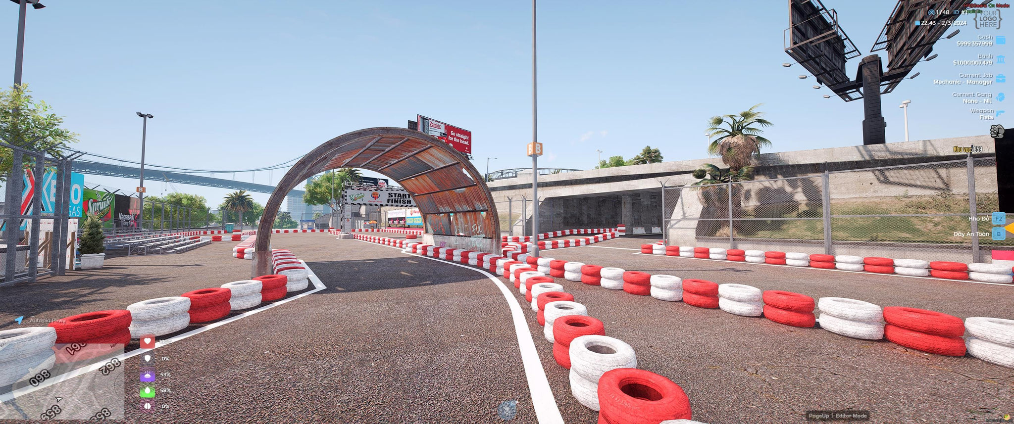 Karting | MLO / MAP | Fivem GTAV | Optimized | Drag and Drop Files | Best Quality |