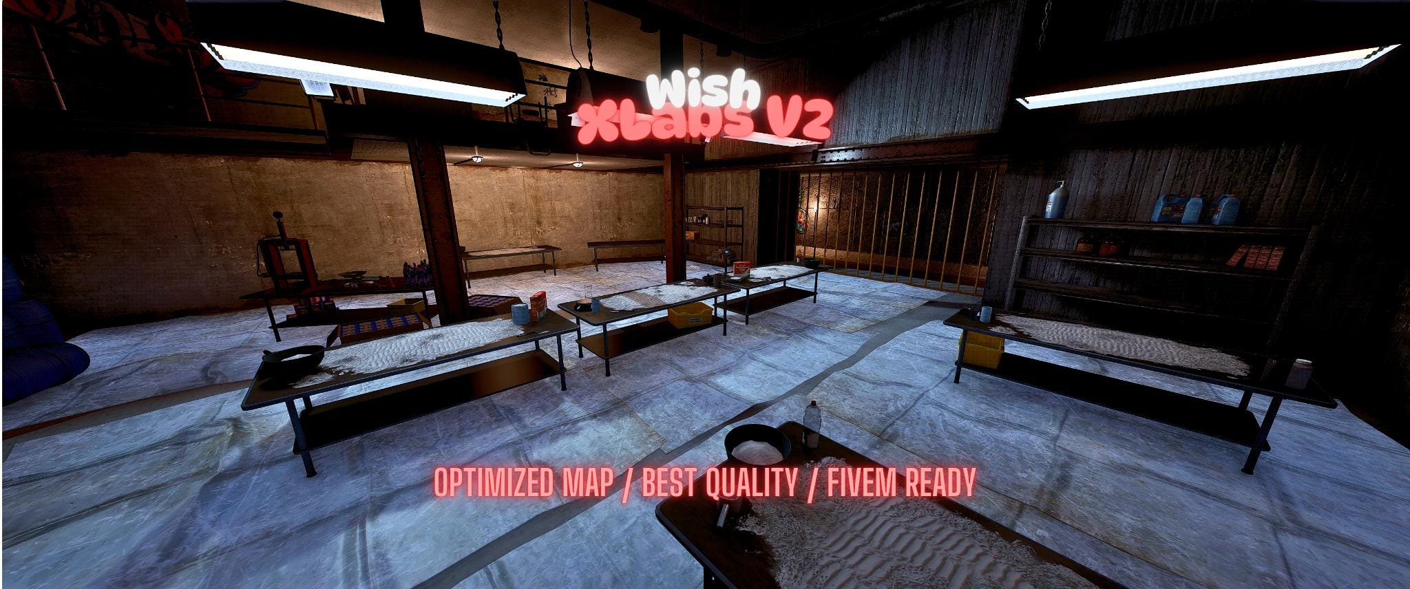XLabs V2 | MLO / MAP | Fivem GTAV | Optimized | Drag and Drop Files | Best Quality |