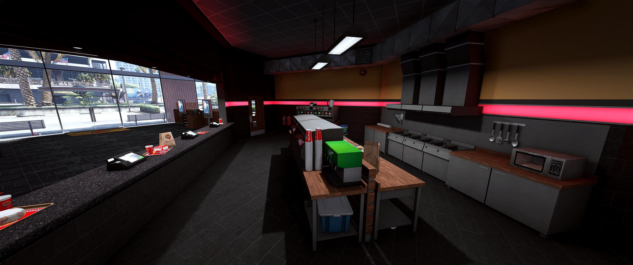 BurgerShot | MLO / MAP | Fivem GTAV | Optimized | Drag and Drop Files | Best Quality |