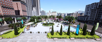 Legion Square Remastered | MLO / MAP | Fivem GTAV | Optimized | Drag and Drop Files | Best Quality |