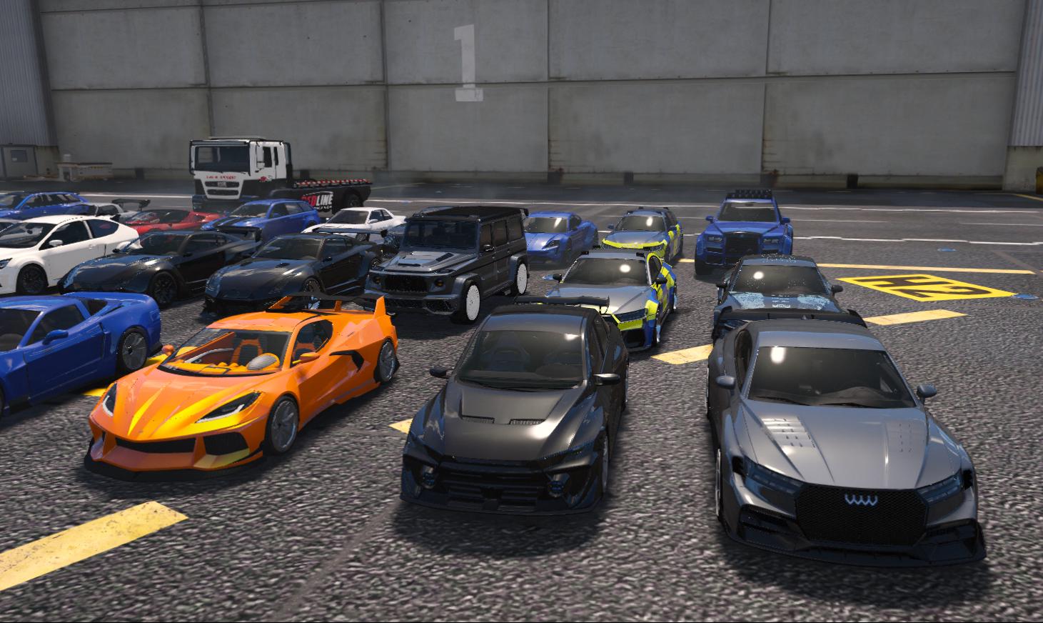 Lore-Friendly Car Pack | Pack / 124 Cars | Fivem GTAV | Optimized | Drag and Drop Files | Best Quality |