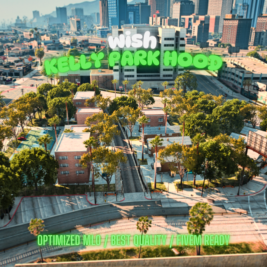 Kelly Park Hood | MLO / MAP | Fivem GTAV | Optimized | Drag and Drop Files | Best Quality |