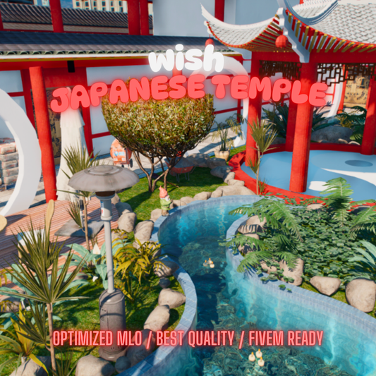 Japanese Temple | MLO / MAP | Fivem GTAV | Optimized | Drag and Drop Files | Best Quality |