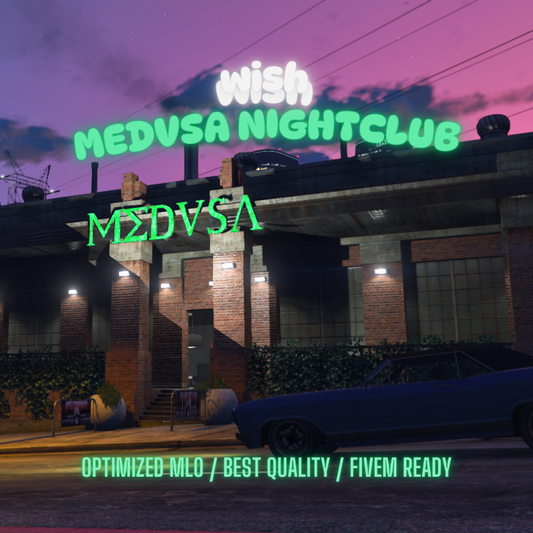 Medusa Nightclub | MLO / MAP | Fivem GTAV | Optimized | Drag and Drop Files | Best Quality |