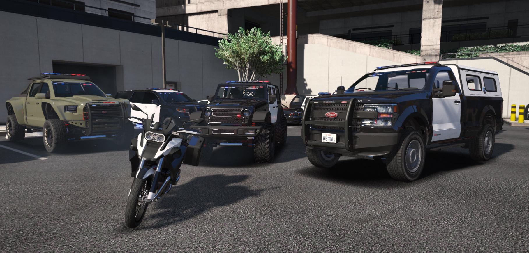 Police Mega Car Pack | Fivem GTAV | Optimized | Drag and Drop Files | Best Quality |