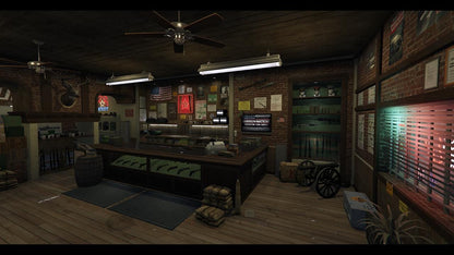 Ammu-Nation Guns | MLO / MAP | Fivem GTAV | Optimized | Drag and Drop Files | Best Quality |