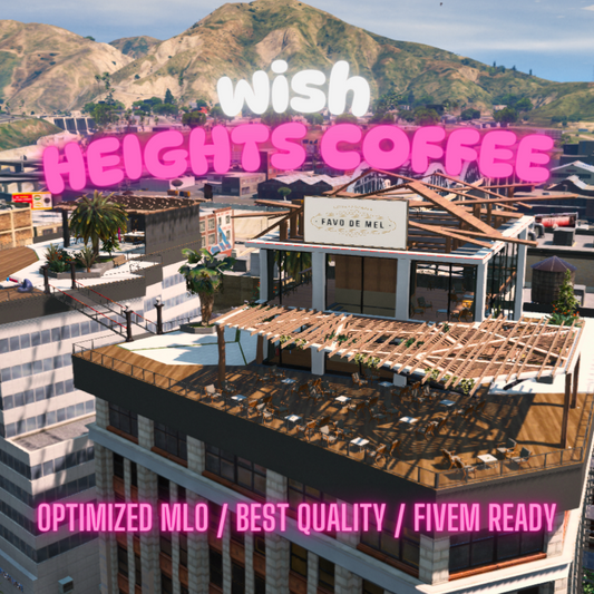 Heights Coffee | MLO / MAP | Fivem GTAV | Optimized | Drag and Drop Files | Best Quality |