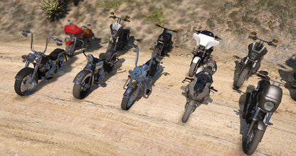 Biker Vehicle Pack  | Fivem GTAV | Optimized | Drag and Drop Files | Best Quality |