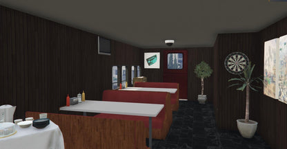 Train Restaurant | MLO / MAP | Fivem GTAV | Optimized | Drag and Drop Files | Best Quality |