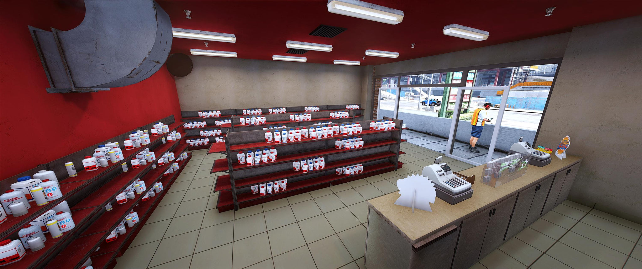Chemical Shop | MLO / MAP | Fivem GTAV | Optimized | Drag and Drop Files | Best Quality |