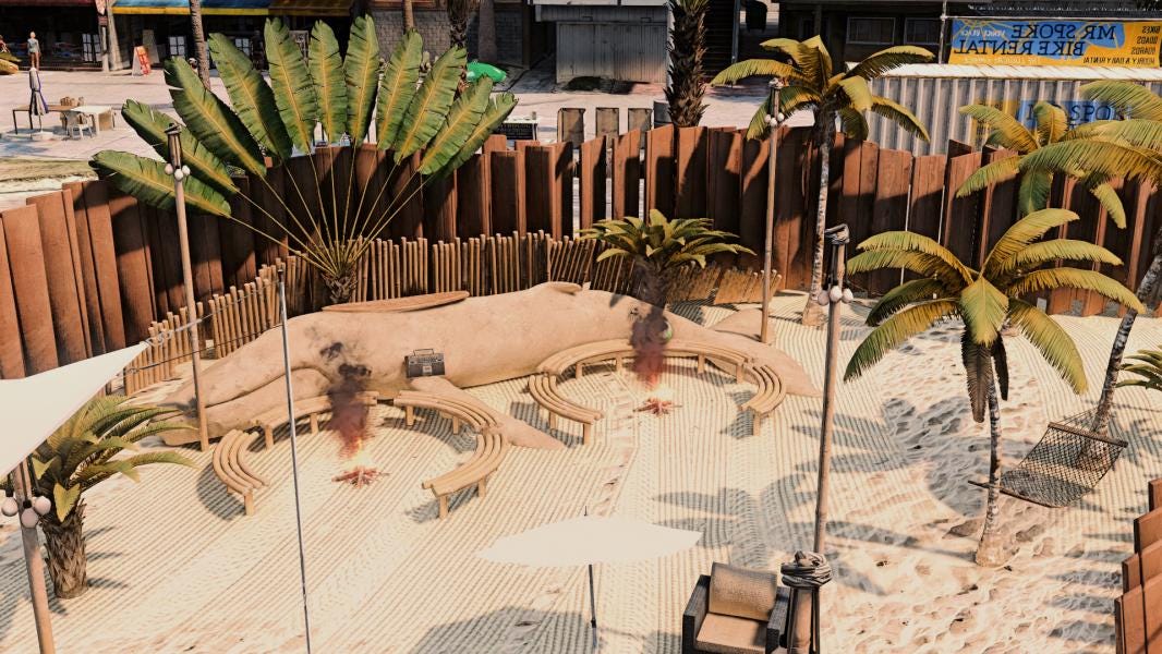 Tiki Bar Beach Club | MLO / MAP | Fivem GTAV | Optimized | Drag and Drop Files | Best Quality |
