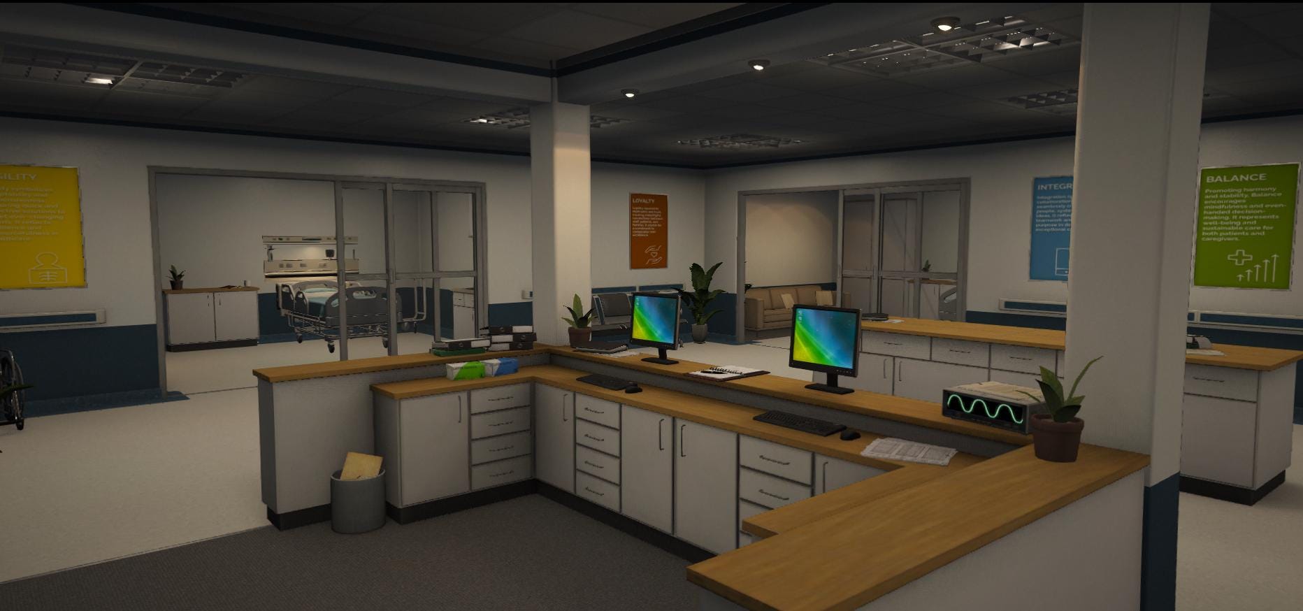 Los Santos Medical Center V2 | Fivem GTAV | Optimized | Drag and Drop Files | Best Quality |