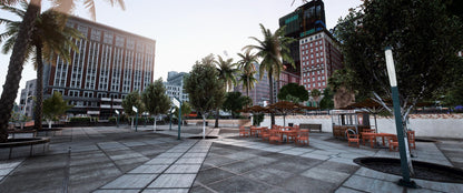 Strawberry Gardens Square | MLO / MAP | Fivem GTAV | Optimized | Drag and Drop Files | Best Quality |