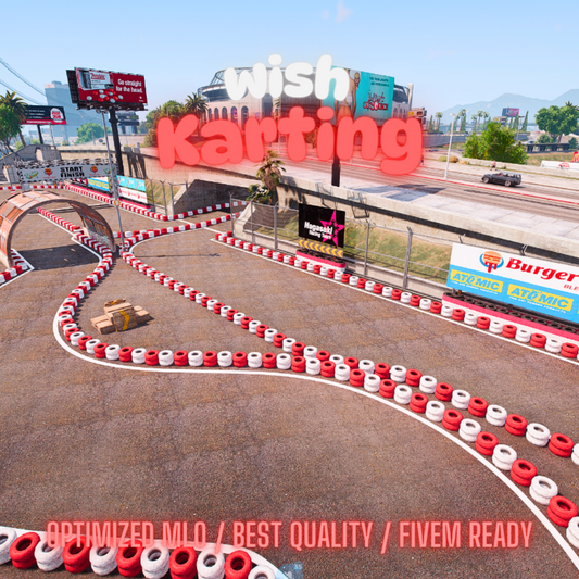 Karting | MLO / MAP | Fivem GTAV | Optimized | Drag and Drop Files | Best Quality |
