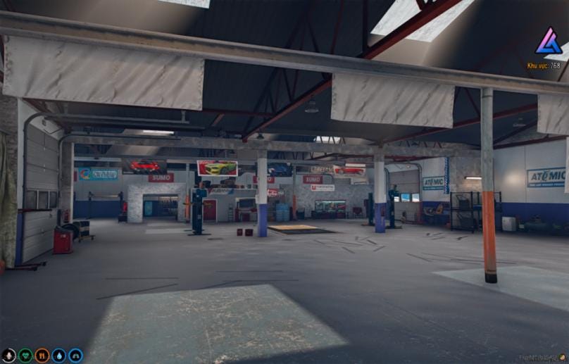 Import Garage Mechanic | MLO / MAP | Fivem GTAV | Optimized | Drag and Drop Files | Best Quality |