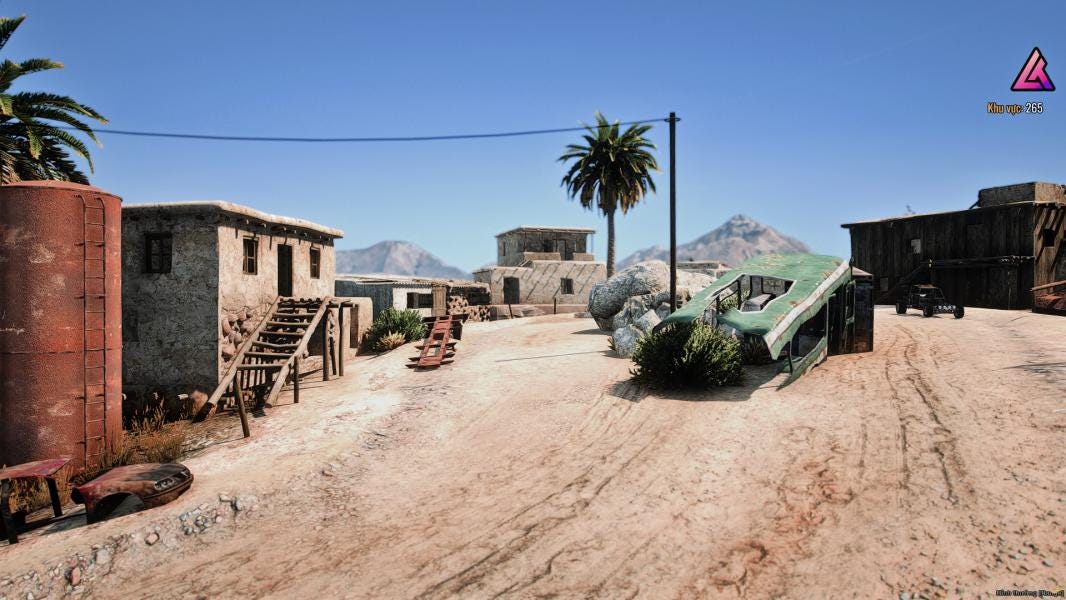 Desert Civilization | MLO / MAP | Fivem GTAV | Optimized | Drag and Drop Files | Best Quality |